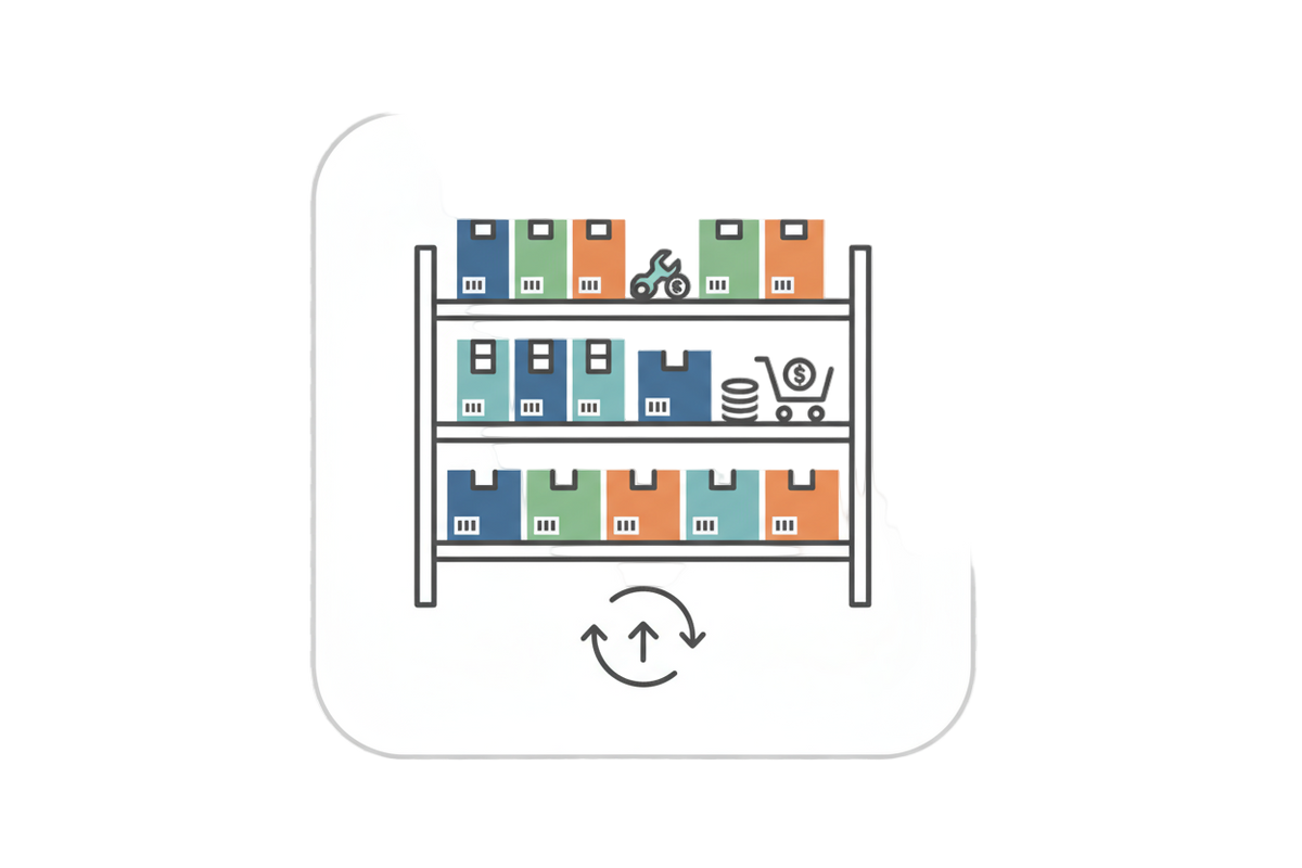 Storage & inventory management icon